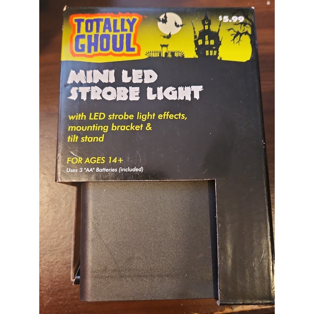 Lot of 4 mini LED strobe lights